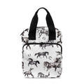Watercolor Horse Pattern Print Bible Tote Bag
