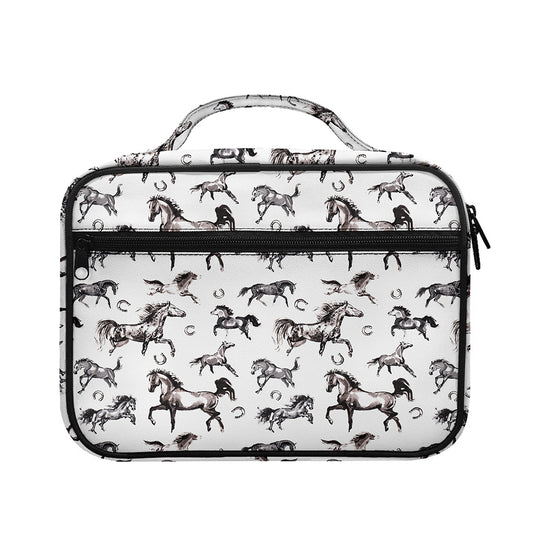 Watercolor Horse Pattern Print Briefcase Bible Bag