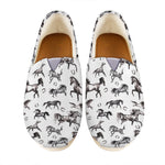 Watercolor Horse Pattern Print Casual Shoes