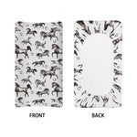 Watercolor Horse Pattern Print Changing Pad Cover