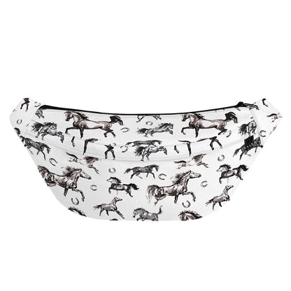 Watercolor Horse Pattern Print Fanny Pack