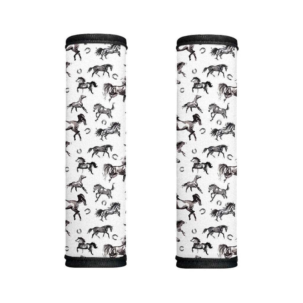 Watercolor Horse Pattern Print Handle Covers