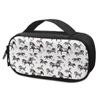 Watercolor Horse Pattern Print Insulin Cooler Travel Case