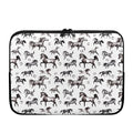 Watercolor Horse Pattern Print Laptop Sleeve