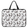 Watercolor Horse Pattern Print Laptop Sleeve With Handle