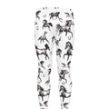 Watercolor Horse Pattern Print Men's Leggings