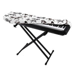 Watercolor Horse Pattern Print Piano Keyboard Cover