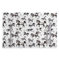 Watercolor Horse Pattern Print Placemat