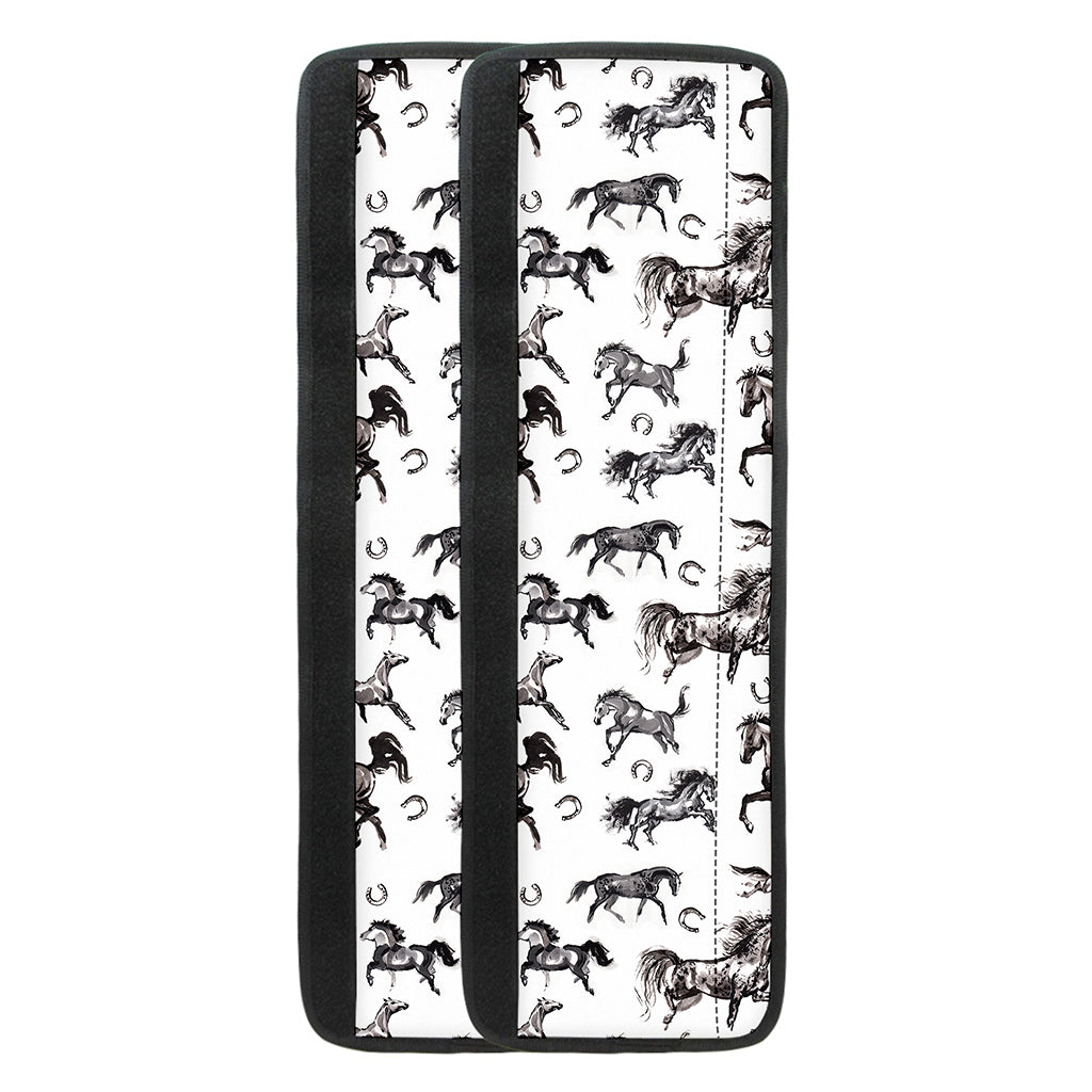 Watercolor Horse Pattern Print Refrigerator Handle Covers