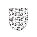 Watercolor Horse Pattern Print Toilet Lid Cover