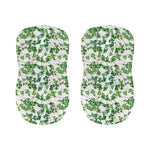 Watercolor Ivy Leaf Pattern Print Bar Stool Covers