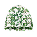 Watercolor Ivy Leaf Pattern Print Beanie
