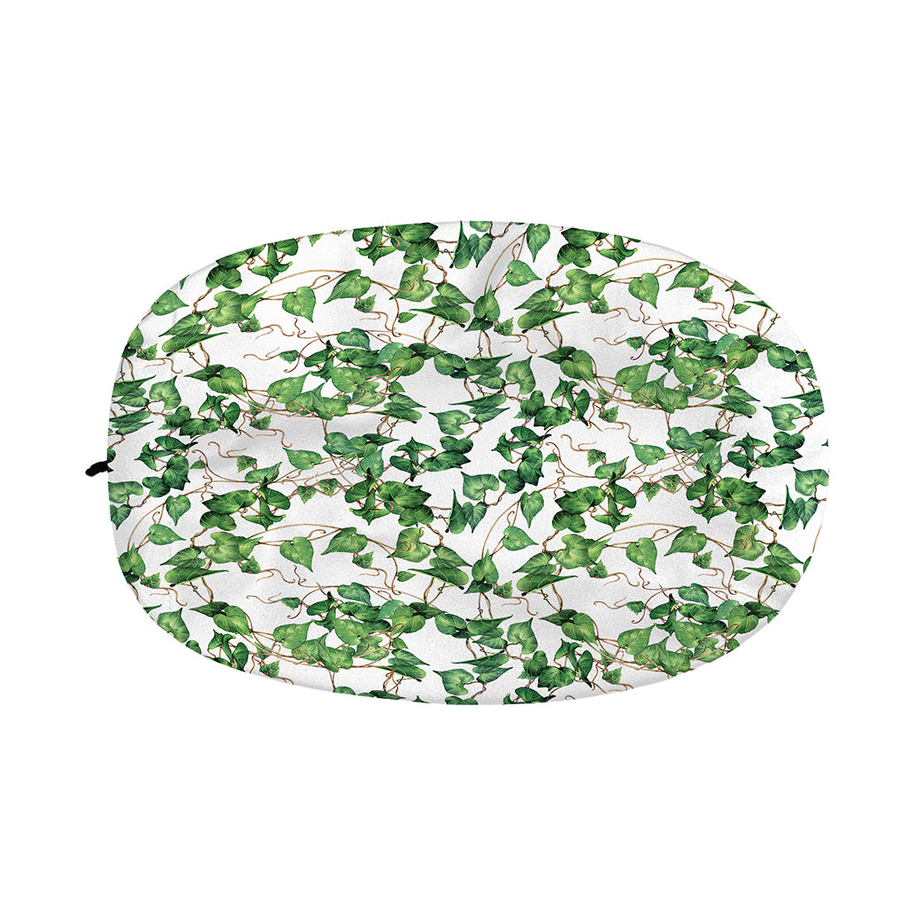 Watercolor Ivy Leaf Pattern Print Car Side Mirror Covers