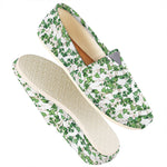 Watercolor Ivy Leaf Pattern Print Casual Shoes
