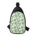 Watercolor Ivy Leaf Pattern Print Sling Bag