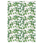 Watercolor Ivy Leaf Pattern Print Curtain