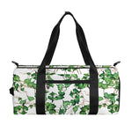 Watercolor Ivy Leaf Pattern Print Gym Bag