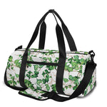Watercolor Ivy Leaf Pattern Print Gym Bag