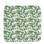 Watercolor Ivy Leaf Pattern Print Hand Towel