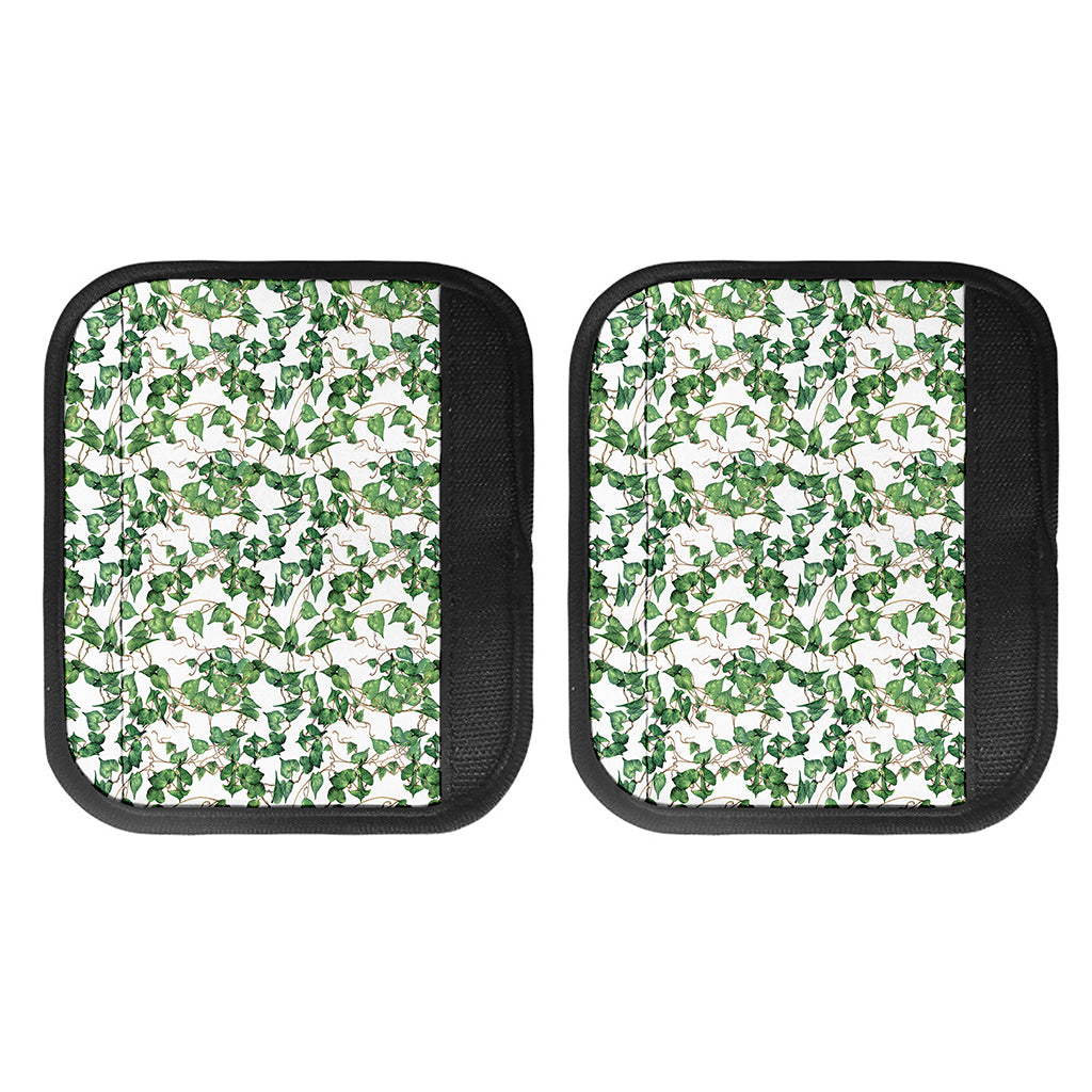 Watercolor Ivy Leaf Pattern Print Handle Covers