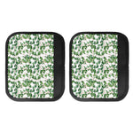 Watercolor Ivy Leaf Pattern Print Handle Covers