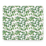 Watercolor Ivy Leaf Pattern Print Mouse Pad