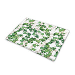 Watercolor Ivy Leaf Pattern Print Pet Cooling Mat Cover