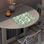 Watercolor Ivy Leaf Pattern Print Placemat