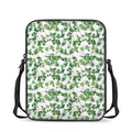 Watercolor Ivy Leaf Pattern Print Rectangular Crossbody Bag