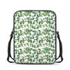 Watercolor Ivy Leaf Pattern Print Rectangular Crossbody Bag