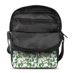 Watercolor Ivy Leaf Pattern Print Rectangular Crossbody Bag