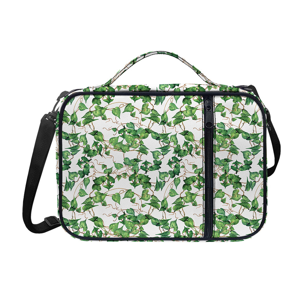 Watercolor Ivy Leaf Pattern Print Shoulder Strap Bible Bag