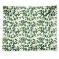 Watercolor Ivy Leaf Pattern Print Tapestry