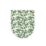Watercolor Ivy Leaf Pattern Print Toilet Lid Cover
