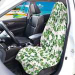 Watercolor Ivy Leaf Pattern Print Waterproof Car Seat Cover