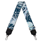 Watercolor Jellyfish Pattern Print Bag Strap