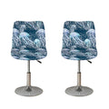 Watercolor Jellyfish Pattern Print Bar Stool Covers