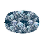 Watercolor Jellyfish Pattern Print Car Side Mirror Covers