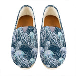 Watercolor Jellyfish Pattern Print Casual Shoes