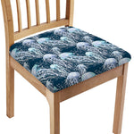 Watercolor Jellyfish Pattern Print Chair Cushion Cover