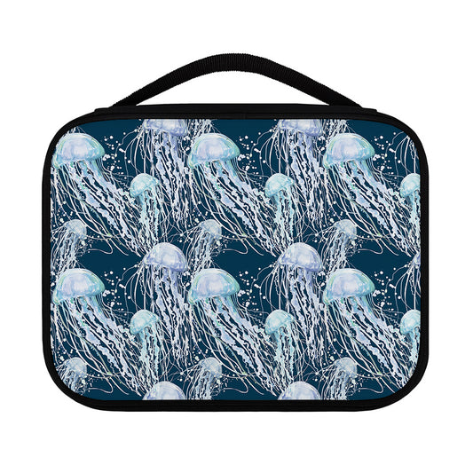 Watercolor Jellyfish Pattern Print Classic Bible Case