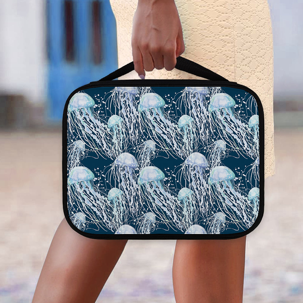 Watercolor Jellyfish Pattern Print Classic Bible Case