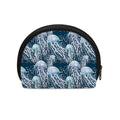 Watercolor Jellyfish Pattern Print Coin Purse