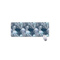Watercolor Jellyfish Pattern Print Extended Mouse Pad