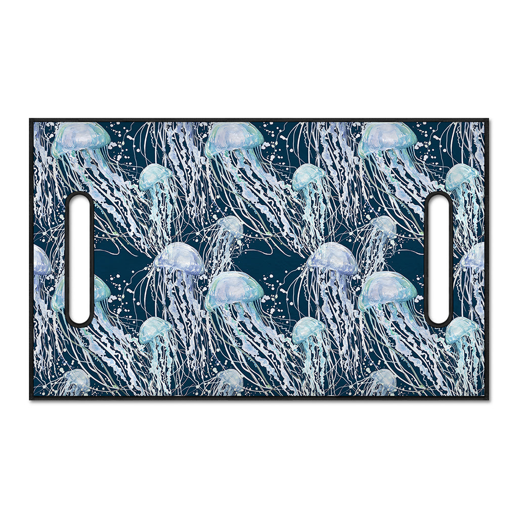 Watercolor Jellyfish Pattern Print Golf Cart Seat Cover