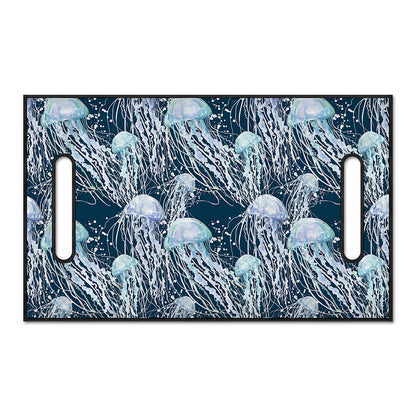 Watercolor Jellyfish Pattern Print Golf Cart Seat Cover