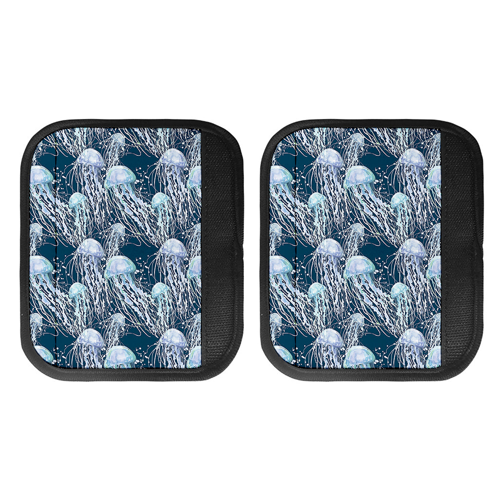 Watercolor Jellyfish Pattern Print Handle Covers