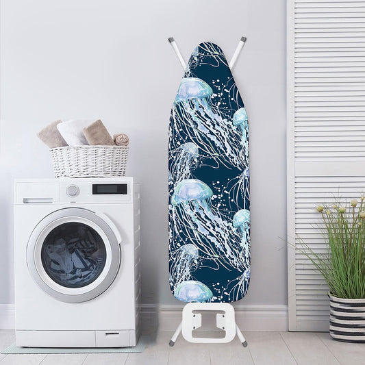 Watercolor Jellyfish Pattern Print Ironing Board Cover
