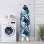Watercolor Jellyfish Pattern Print Ironing Board Cover