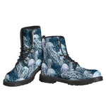 Watercolor Jellyfish Pattern Print Backpack